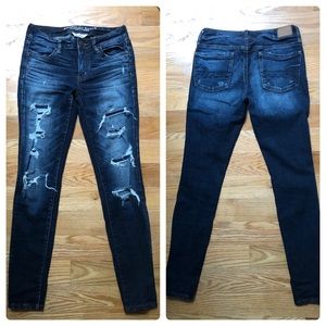 American Eagles destroyed jegging size 2